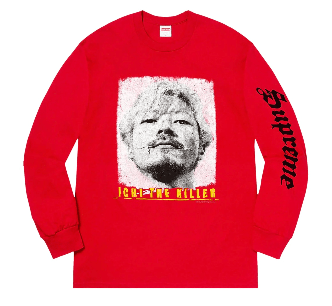 Supreme Ichi The Killer Long-Sleeve Tee Red