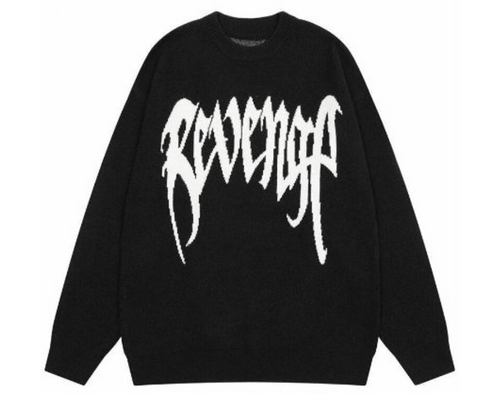 Revenge Arch Logo Knit Crewneck