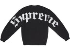 Supreme Old English Printed Sweater Black
