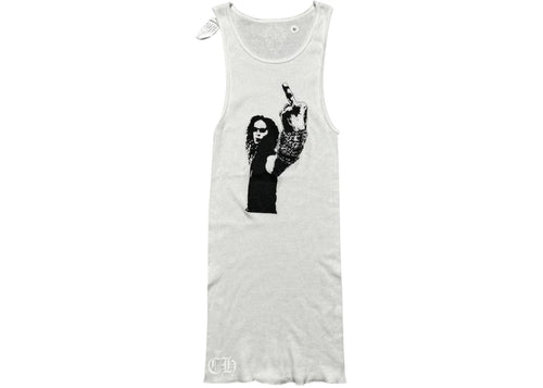 Chrome Hearts Richard Stark Middle Finger Tank White