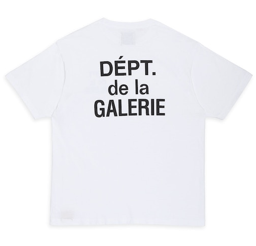 Gallery Dept. French T-shirt White/Black
