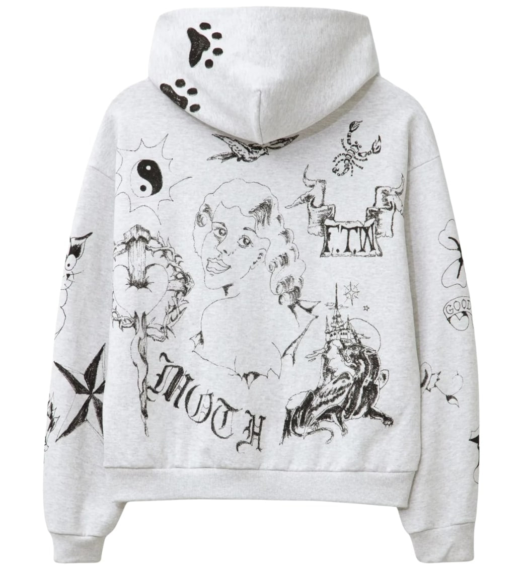 Basketcase Sailor Zip Hoodie