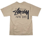Stussy Stock New York Tee Tan