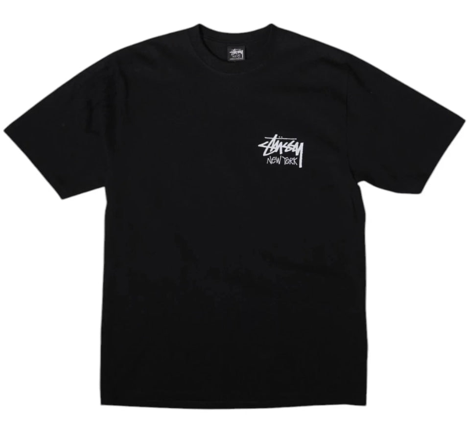 Stussy Stock New York Tee Black