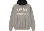 Fear of God Essentials White Sox Sport Hoodie Concrete Heather/Black
