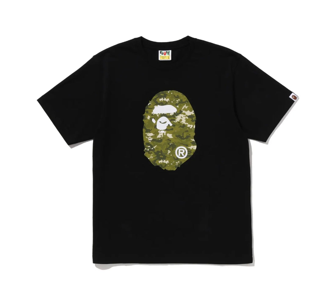 Bape Multi Pixel Camo Ape Head T-Shirt
