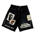 Mixed Emotions Chaos Carpenter Shorts Black