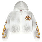Vale Forever Reborn Waffle Zip Up White