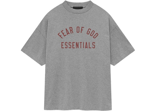 Fear of God Essentials Jersey Crewneck Tee Dark Heather