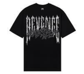 Revenge Chromed Out Tee Black