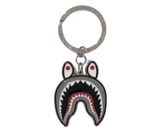 A Bathing Ape Shark Metal Keychain