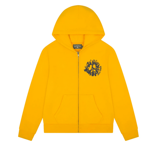Denim Tears Denim University Zip Hoodie Yellow