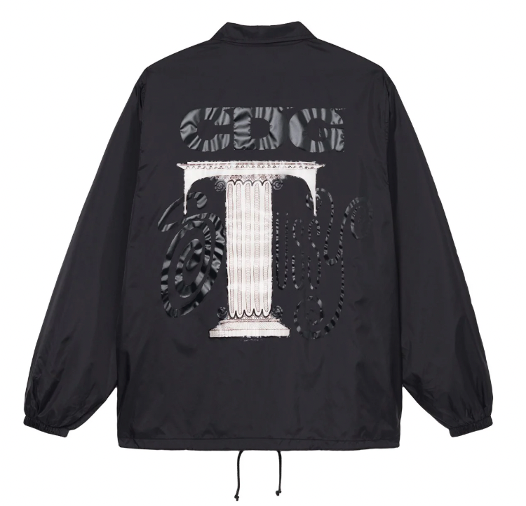 Stussy x COMME des GARCONS CDG Coach Jacket Black