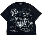 Mixed Emotions Chaos Tee Black