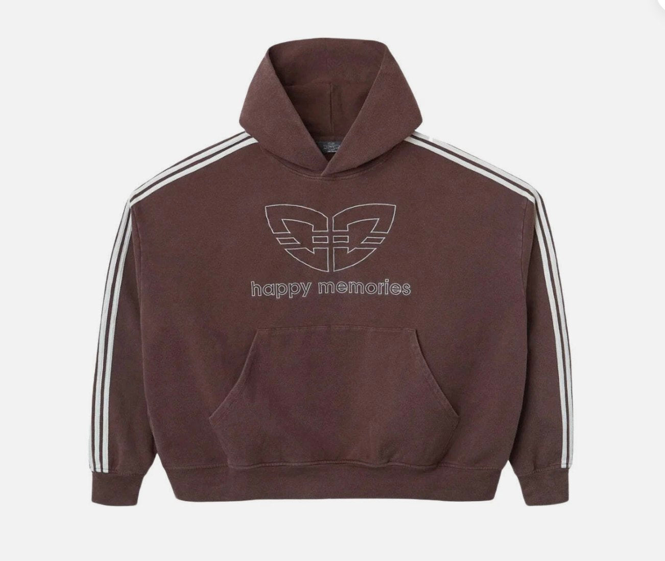 HMDD BUTTERFLY HOODIE BROWN