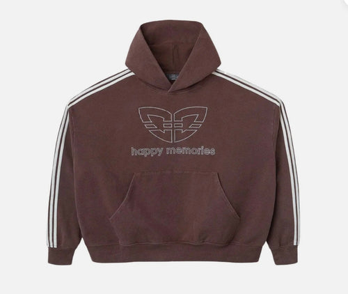 HMDD BUTTERFLY HOODIE BROWN