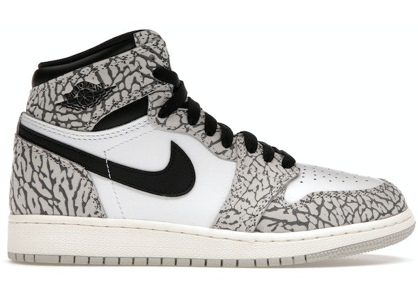 Jordan 1 Retro High OG White Cement (GS)