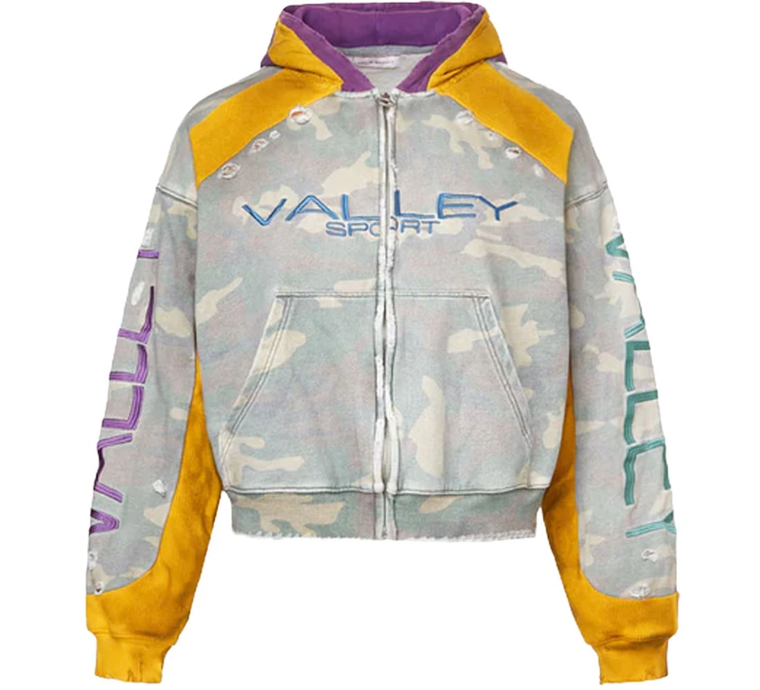 Vale Forever Boiler Room Zip Up Green