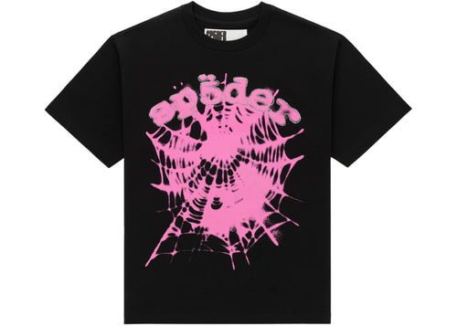 Sp5der Scattered OG Web V2 Tee Black