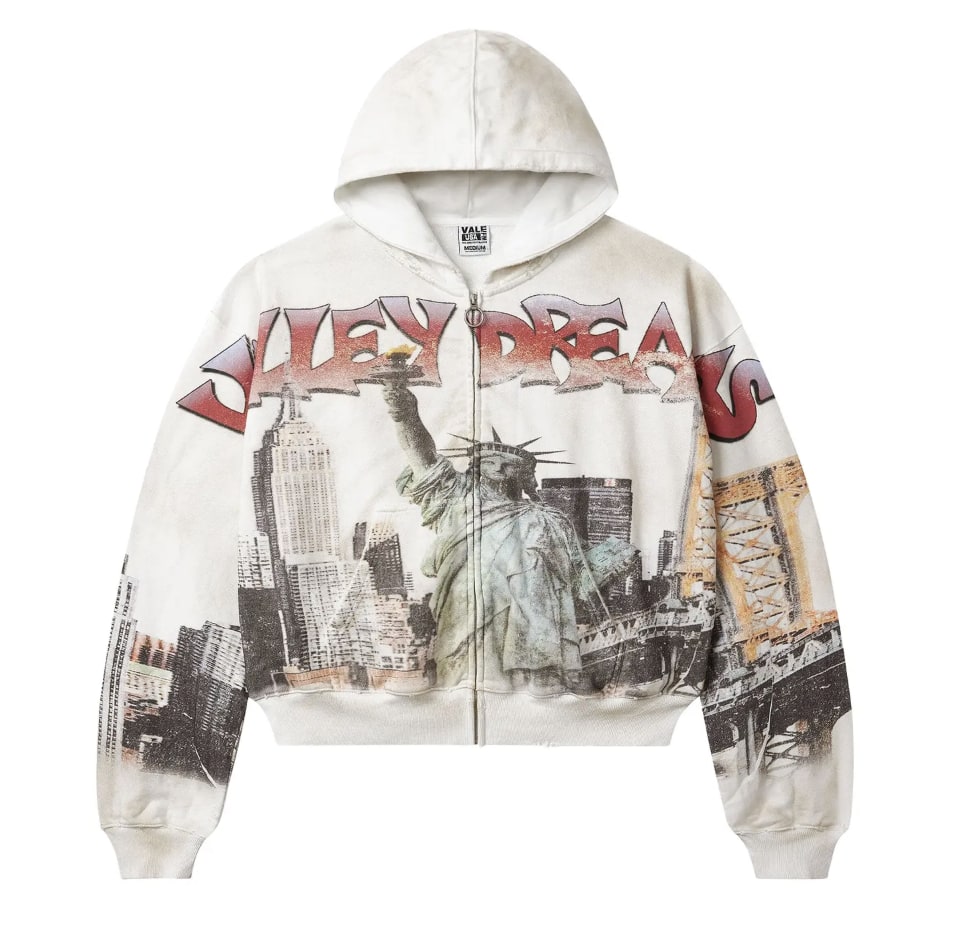 Vale Forever NYC Zip Up 'White'