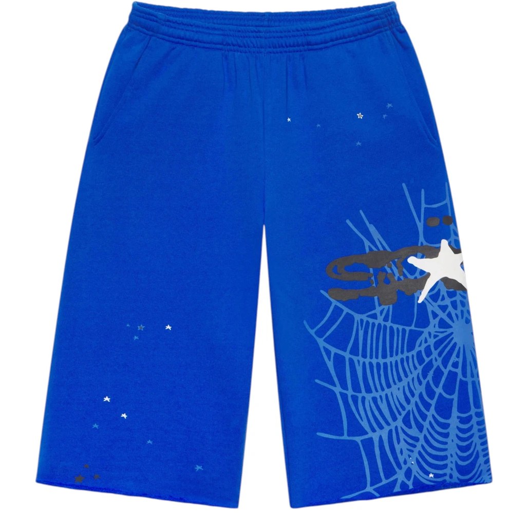 Sp5der Heavy Web Long Sweatshort