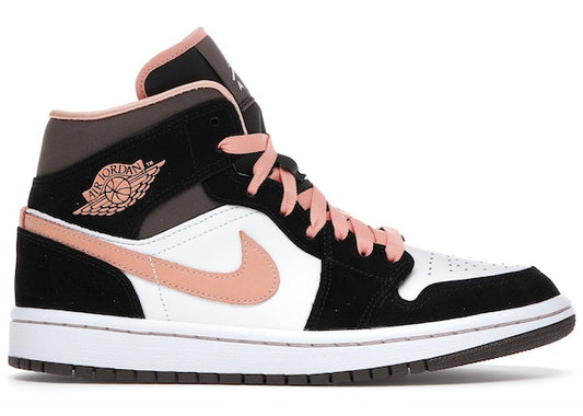 Jordan 1 Mid Peach Mocha (Women's)