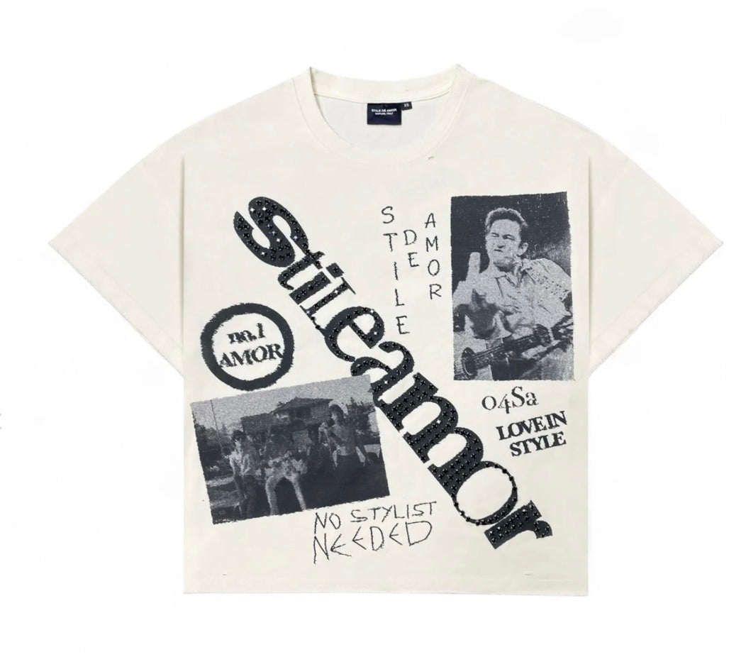Stile De Amor No Stylist Tee Cream