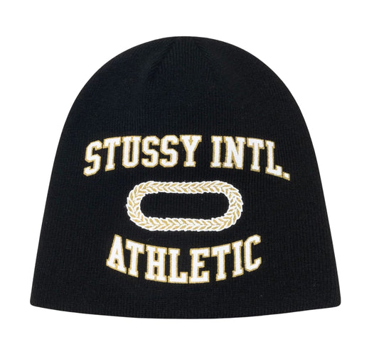 Stussy Skullcap Inter. Athletic Beanie Black