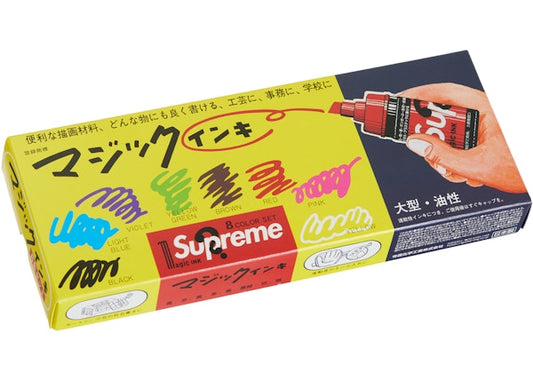 Supreme Magic Ink Markers (Set of 8) Multicolor