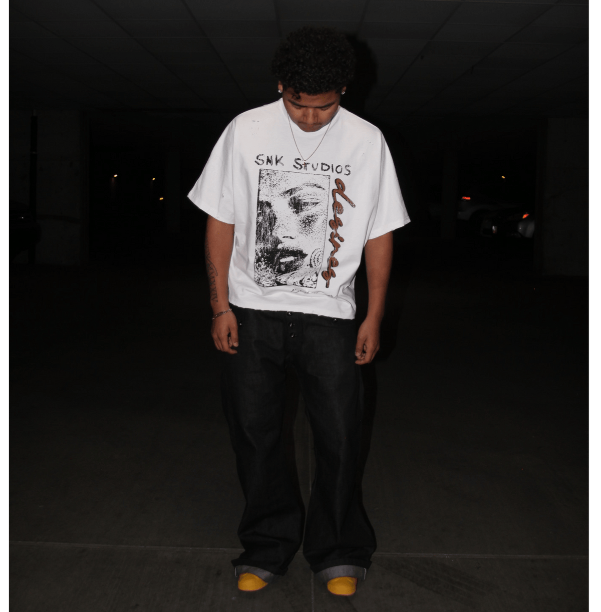 SNK Studios Desires Tee White