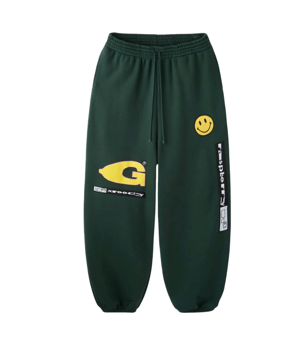 GV Gallery x Greedy Unit Garbage Sweats Green