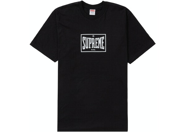 Supreme Warm Up Tee Black