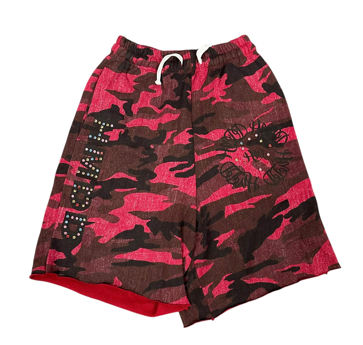 HMDD Chimstone Sweatshorts Red Camo