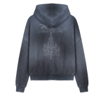 Flowar Chandelier Zip Up Smoke Blue