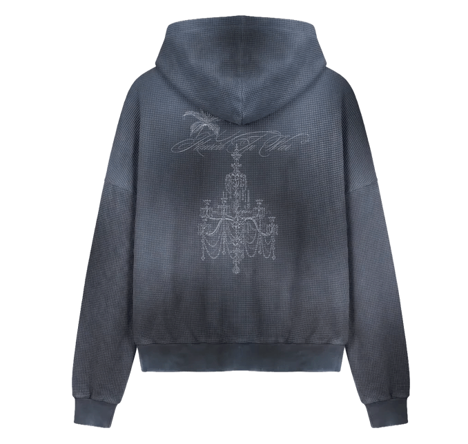 Flowar Chandelier Zip Up Smoke Blue