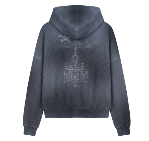 Flowar Chandelier Zip Up Smoke Blue