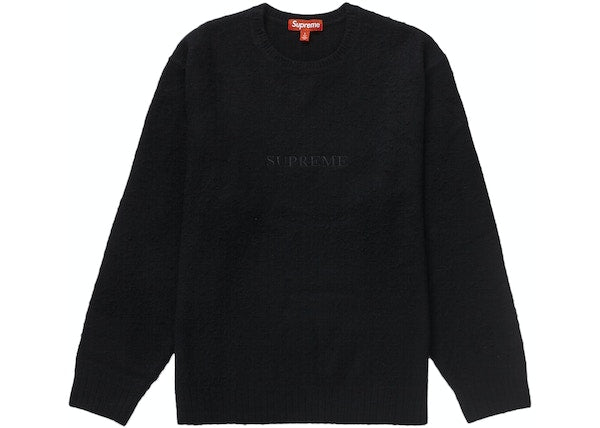 Supreme Pilled Sweater (FW23) Black