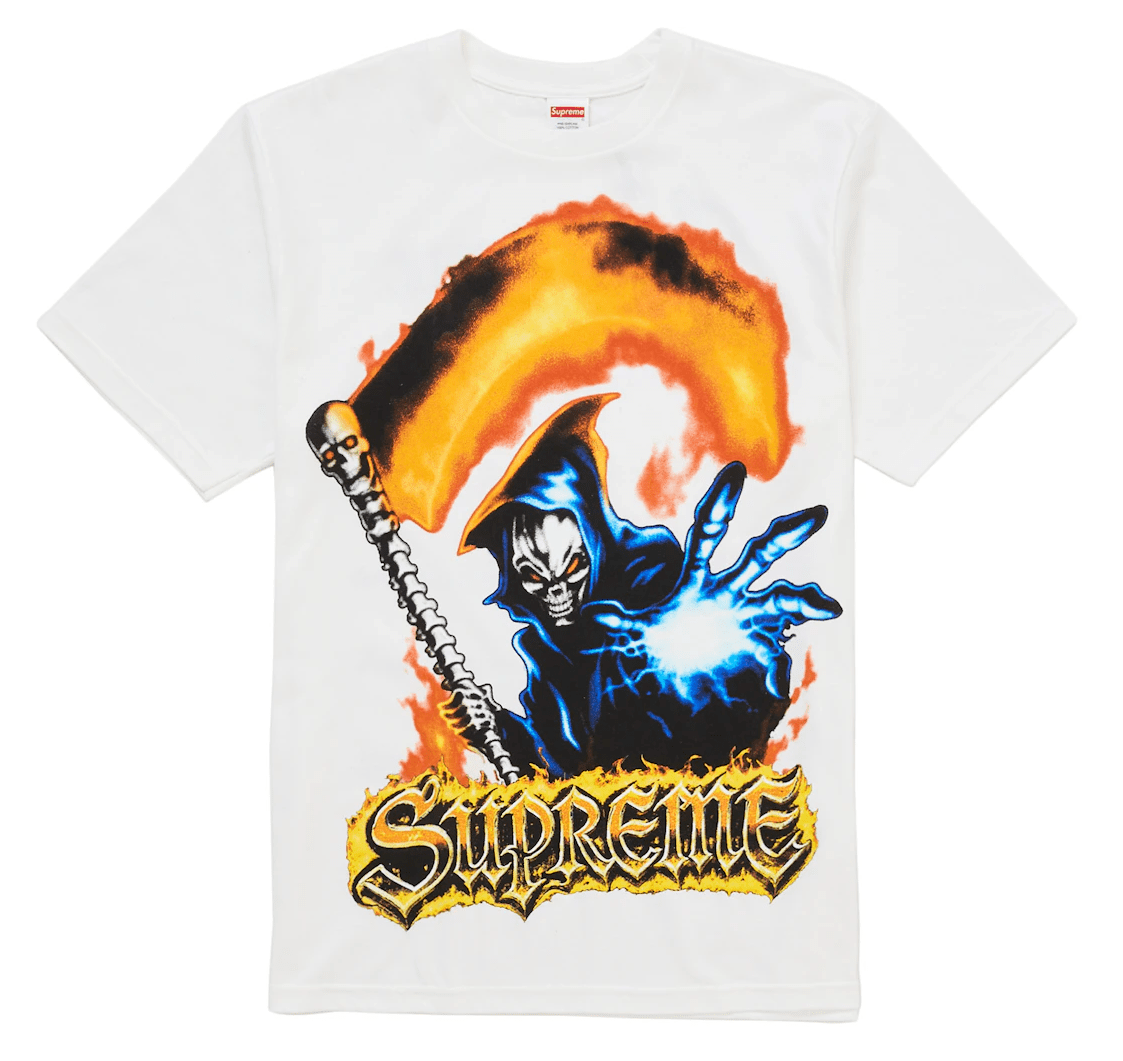 Supreme Grim Reaper Tee White