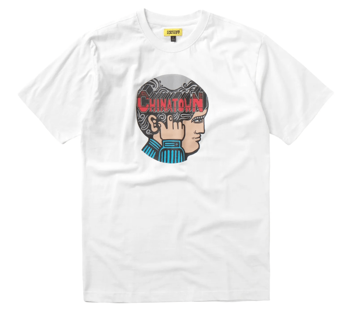 ChinaTown Market Thinking Tee White