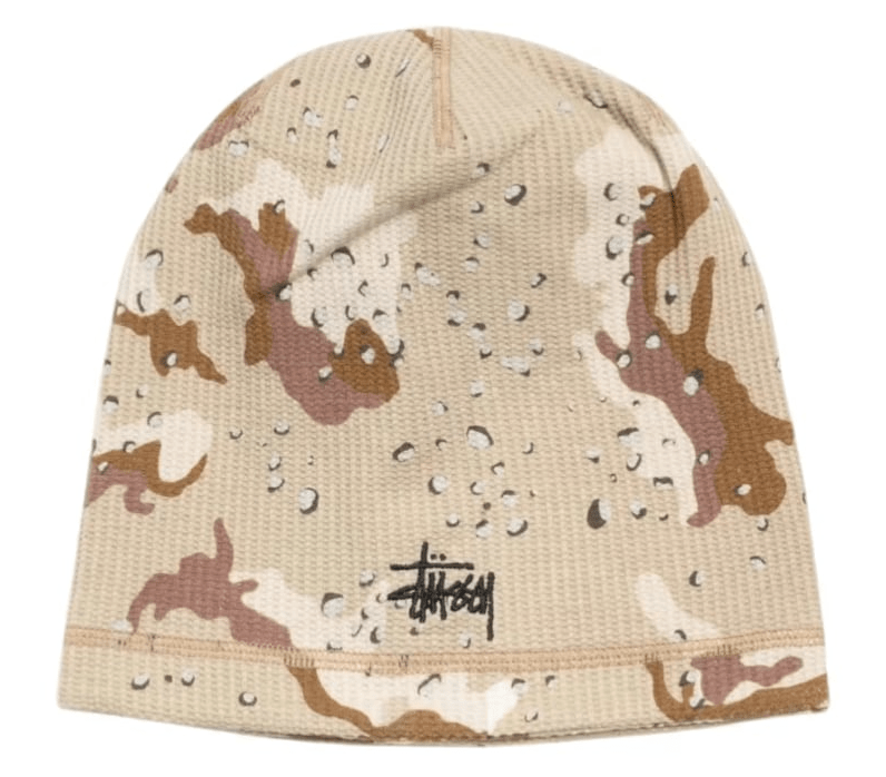 Stussy Waffle Skullcap Desert Camo