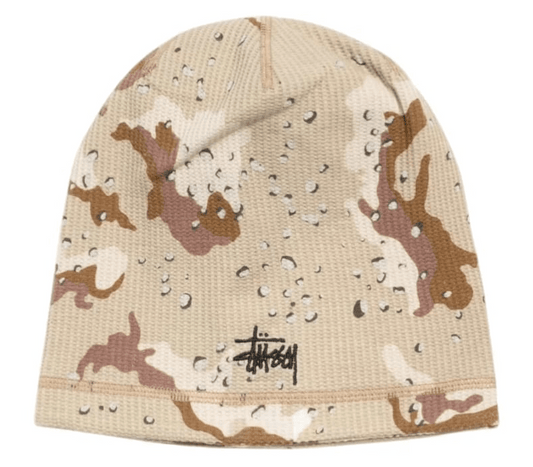 Stussy Waffle Skullcap Desert Camo