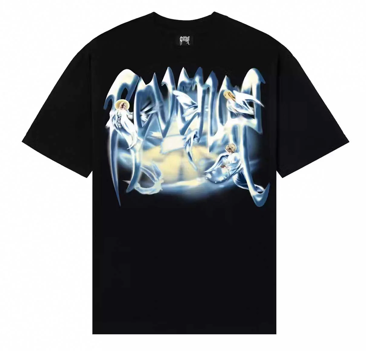 Revenge Angel Arch Logo Tee Black