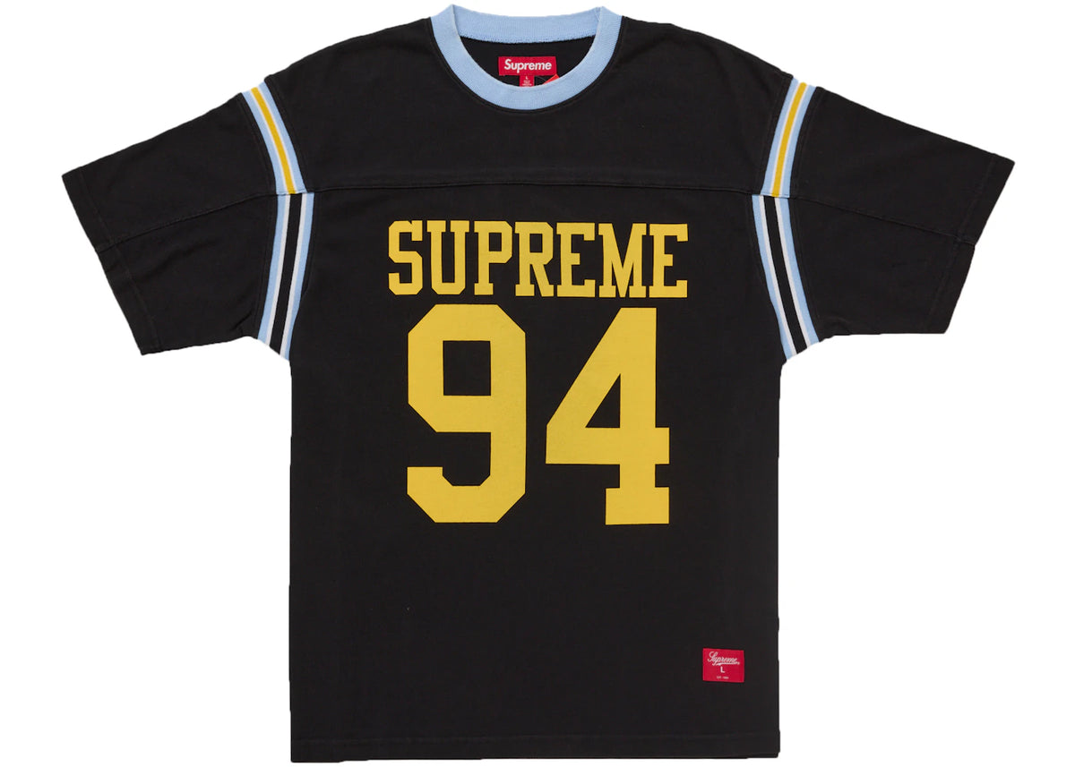 Supreme Split S/S Football Top Black