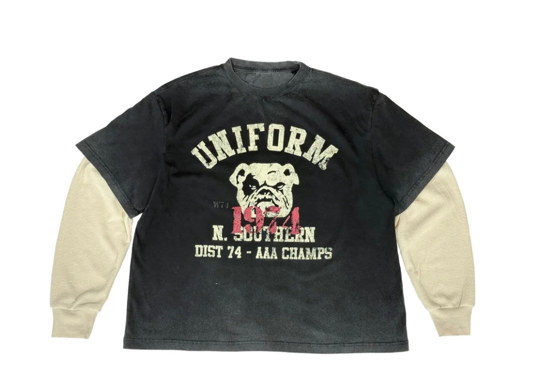 74 is War Bulldog Double Layer L/S