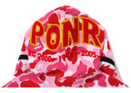 BAPE ABC Camo Shark PONR Full Zip Hoodie Pink