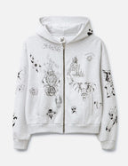 Basketcase Sailor Zip Hoodie