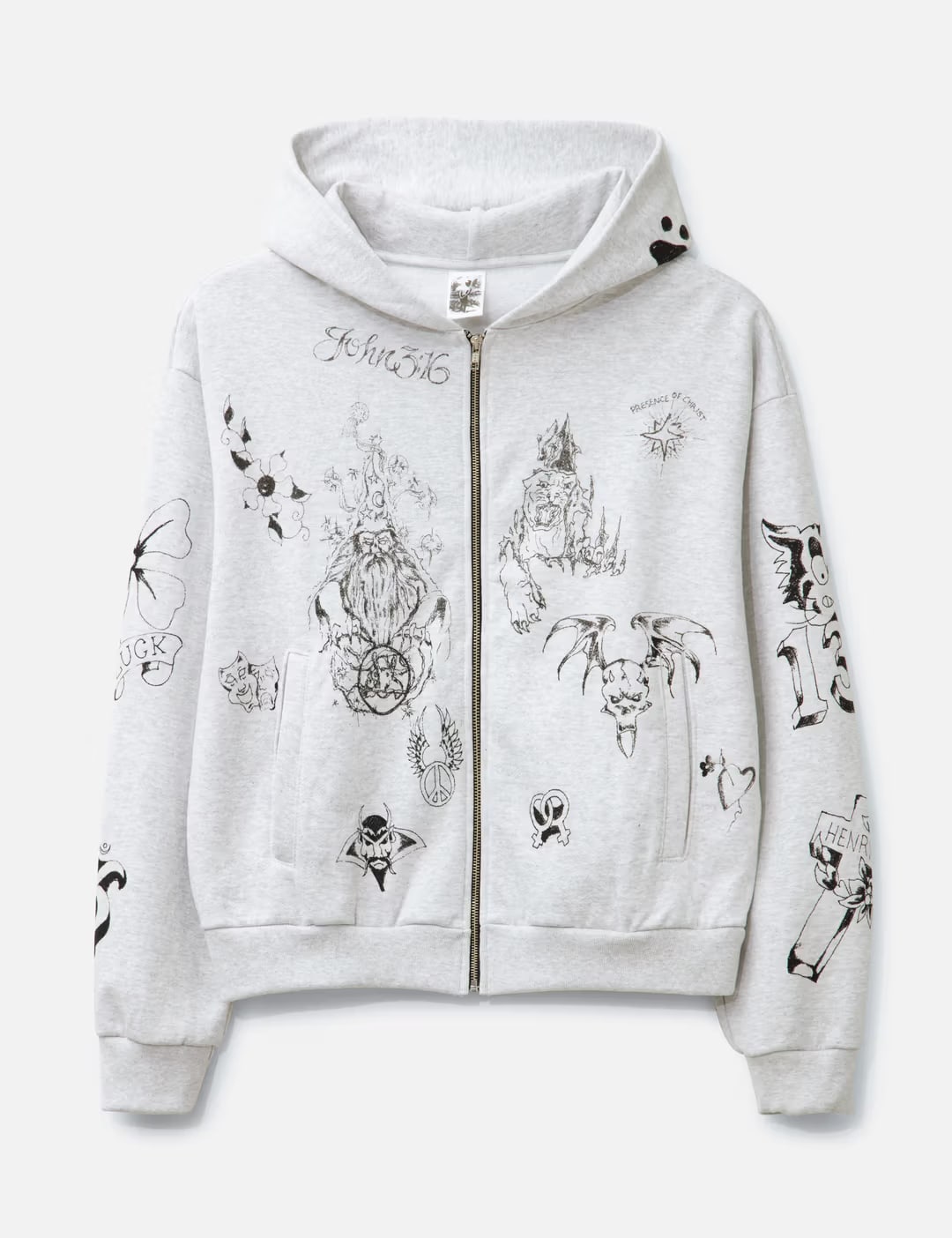 Basketcase Sailor Zip Hoodie