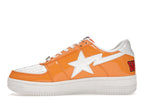 A Bathing Ape Bape Sta Low Color Block Shark Orange