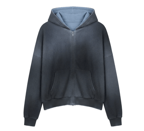 Flowar Chandelier Zip Up Smoke Blue