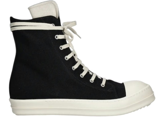 Rick Owens DRKSHDW High Top Black Milk